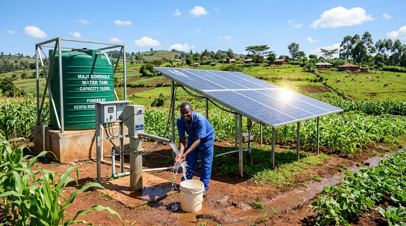 Borehole Solarization